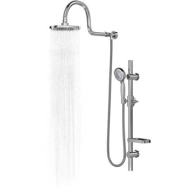 Shower System, Chrome, Wall