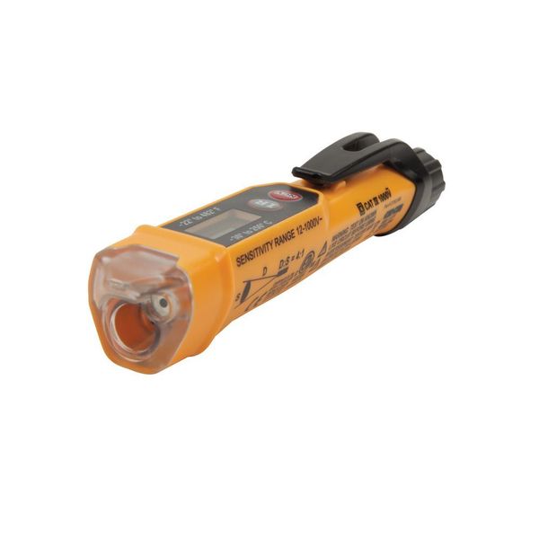 Non-Contact Voltage Tester Pen, 12-1000V, with Infrared Thermometer