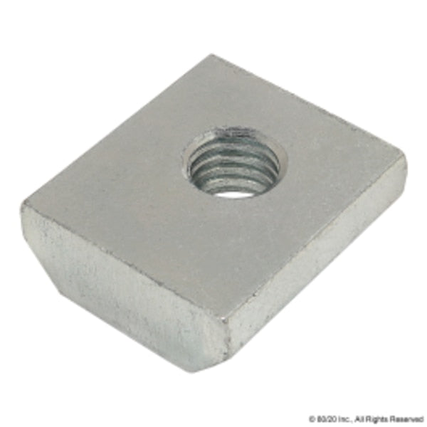 M6 X 1.0 40 S Standard T-Nut Bright