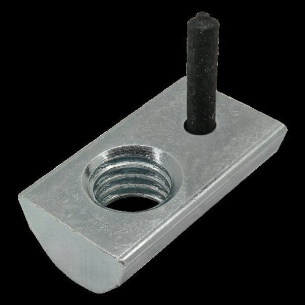 M8X1.25 Dropin T-Nut W/Flex Hand Brt 40S