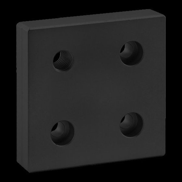 Base Plate 80mm X 80mm W/M12 Corner Tap