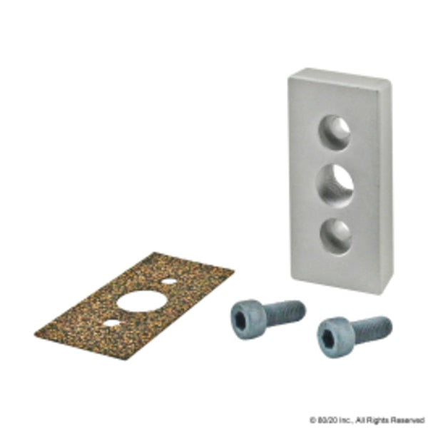 Pressure Manifold Feed Plate, 3 Hole 40S