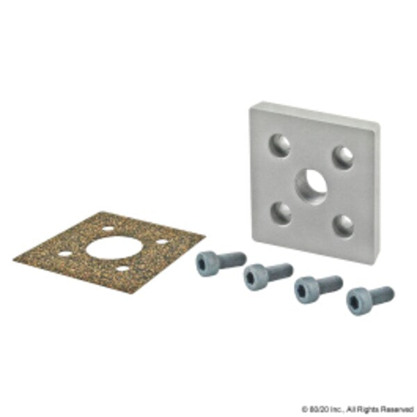 Sq. Pressure Manifold Feed Plate, 5 Hole