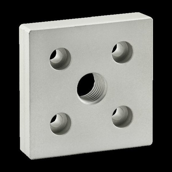 Base Plate 80mm X 80mm W/M20 Tap In Ctr