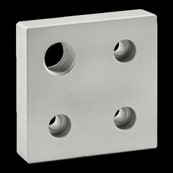 Base Plate 80mm X 80mm W/M20 Crn Tap