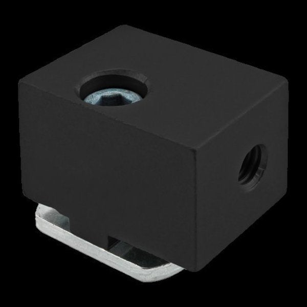 Black 40 S Panel Mount Block