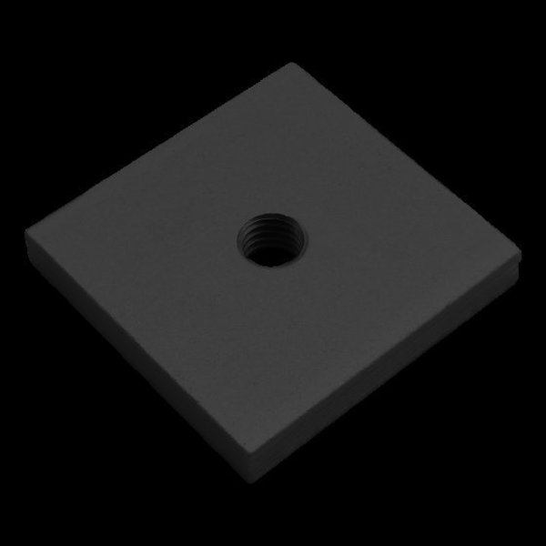 Black 40mm Backing Plate