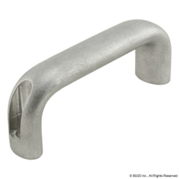 Aluminum 129mm Cabinet Handle-Natural