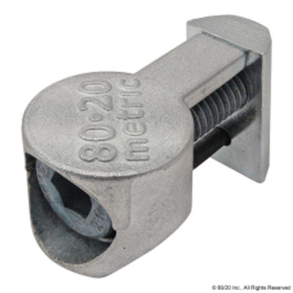 Anchor Fastener W M8 Bolt, Drop-In T-Nut