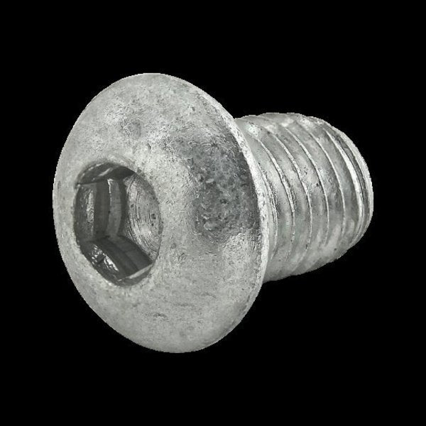 M7 Socket Head Cap Screw, Zinc Plated Steel, 9.14 mm Length