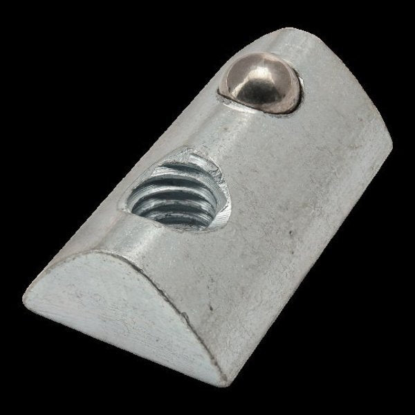 M6 Drop In T-Nut W/Ball / Spring 40S Brt