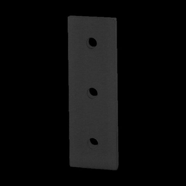 Black 40 S 3 Hole Joining Strip