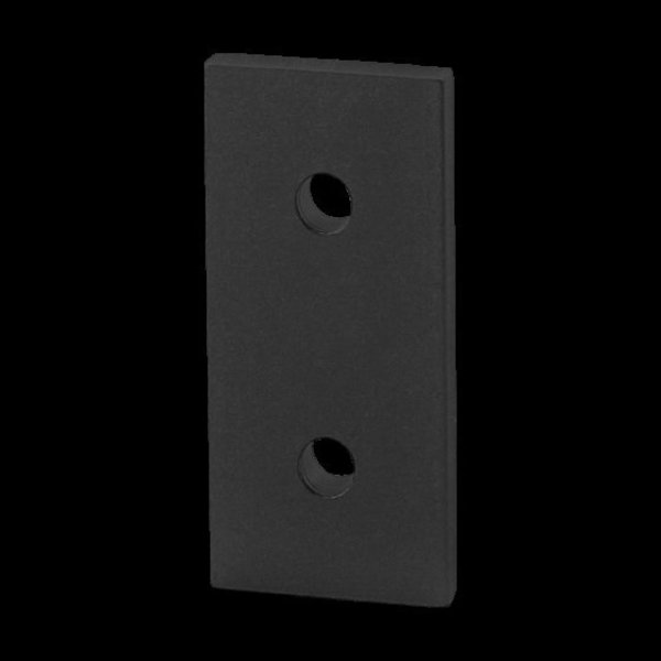 Black 40 S 2 Hole Joining Strip
