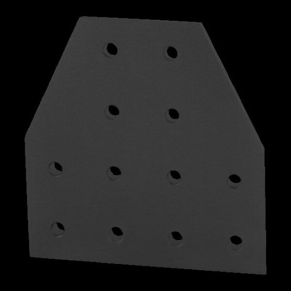 Black 40 S 12 Hole Tee Joining Plate