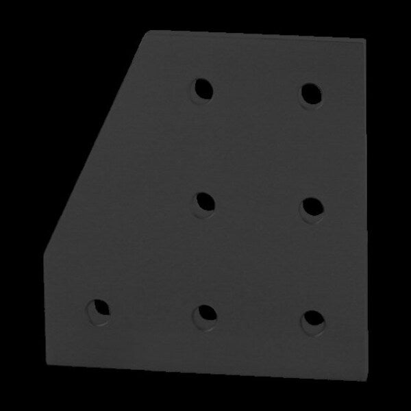 Black 40 S 7 Hole 90 Deg Joining Plate