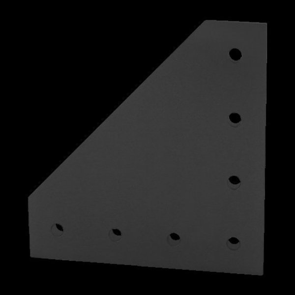 Black 40 S 7 Hole 90 Deg Joining Plate