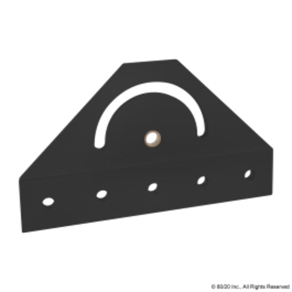 Black 40 S 180 Degree Pivot Bracket