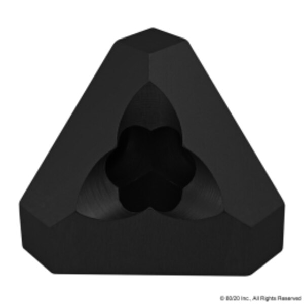 Triangular Corner Connector, 3 Way