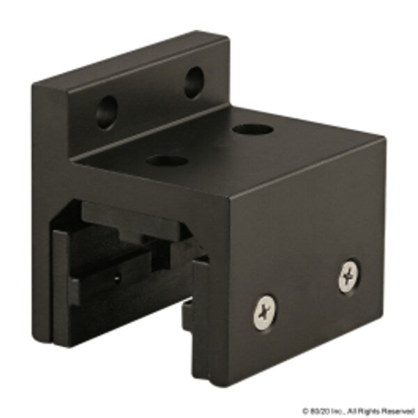 Black 40S Shrt Sgl Flange Linear Bearing