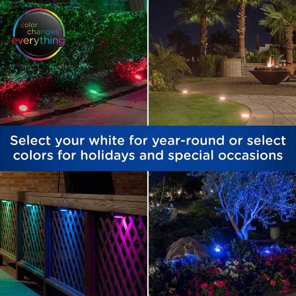 Seasons Landscape Lights, 110 ft., 12 Puck