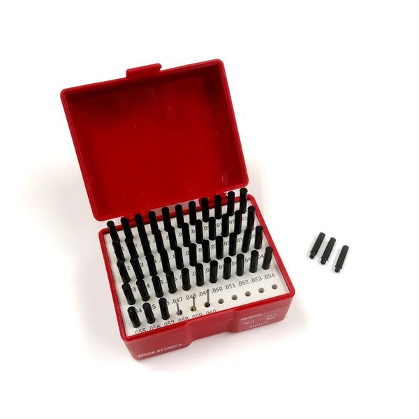50 Piece M0 Minus Pin Gage Set .011-.060