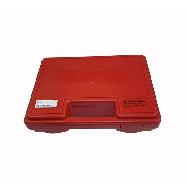 190 Piece M1 Minus Pin Gage Set .061-.250