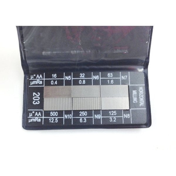 6 Piece Set Of Horizontal Milling Specimens