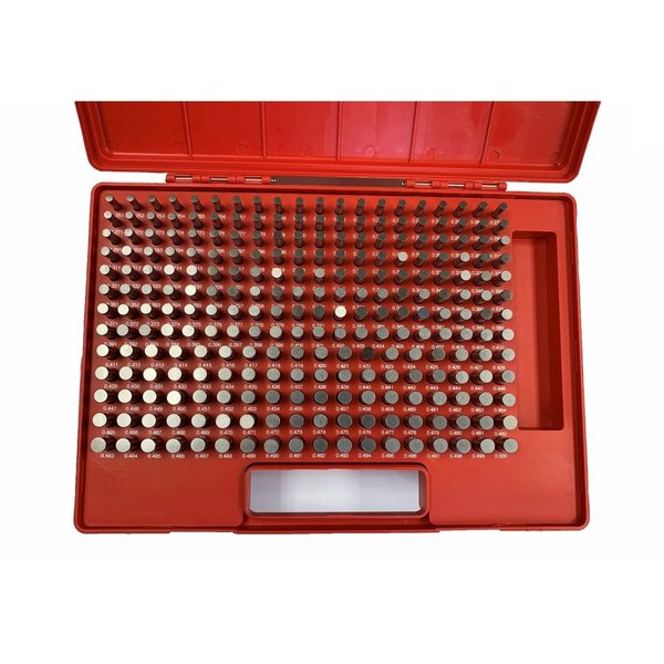 250 Piece M2 Plus Pin Gage Set .251-.500