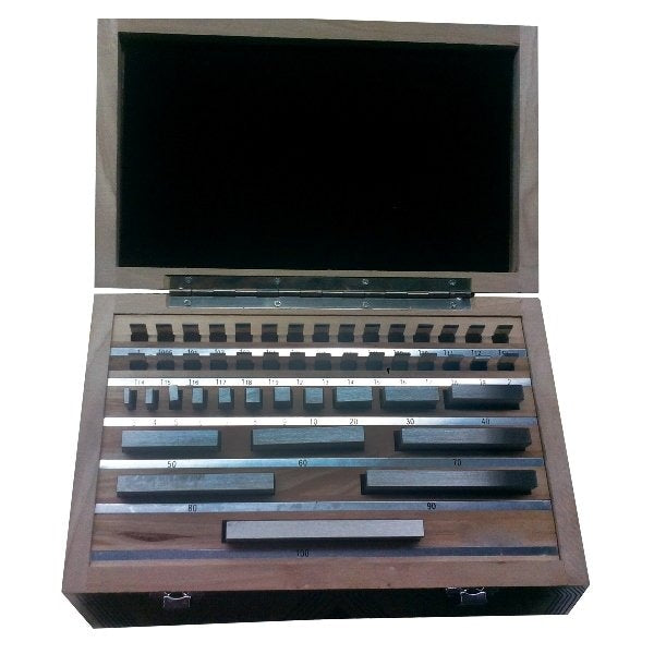 87 Piece Grade Jis 1 Metric Rectangular Gage Block Set