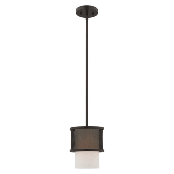 Braddock 1 Light Bronze Mini Pendant