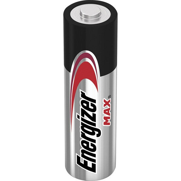 Energizer Max AA Alkaline Battery, 1.5V DC, 4 Pack