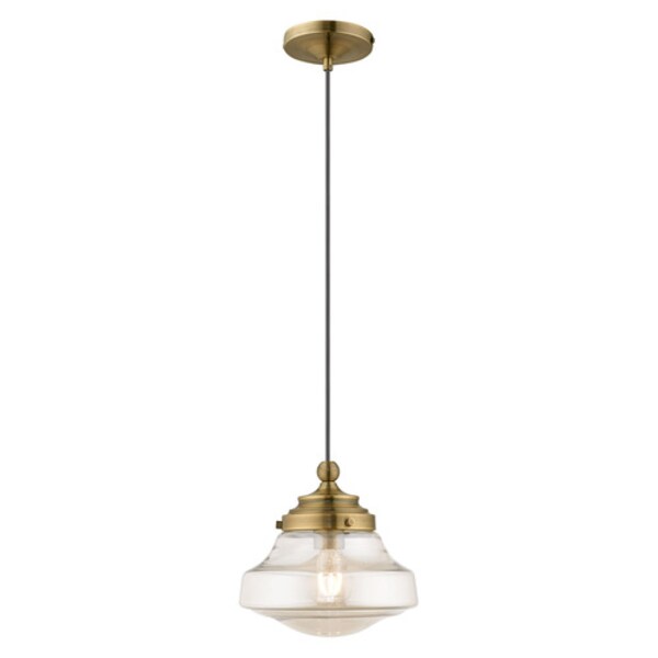 Art Glass Mini Pendants 1 Light Antique