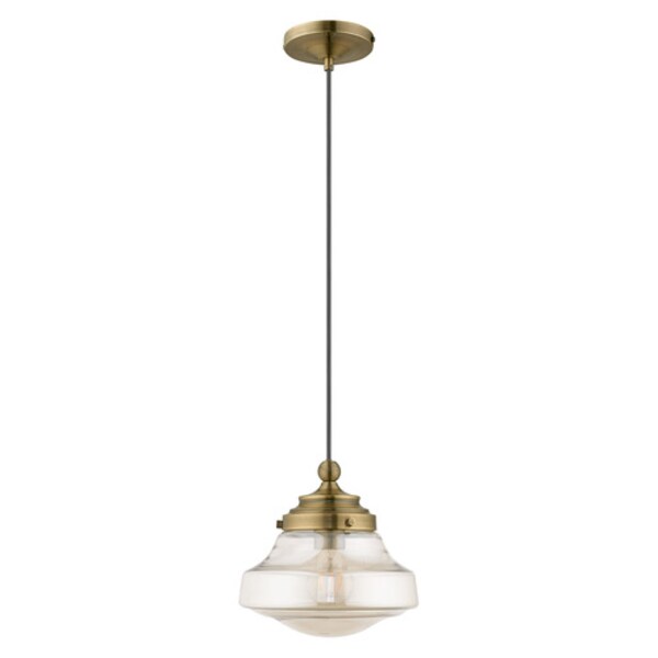Art Glass Mini Pendants 1 Light Antique