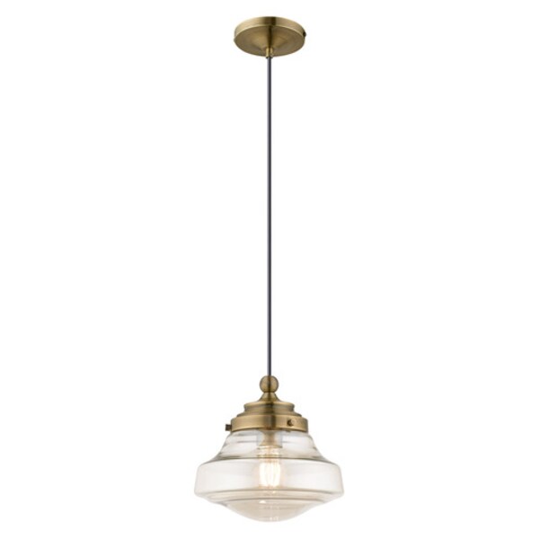 Art Glass Mini Pendants 1 Light Antique