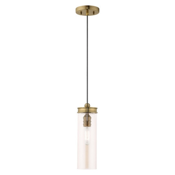 Art Glass Mini Pendants 1 Light Antique