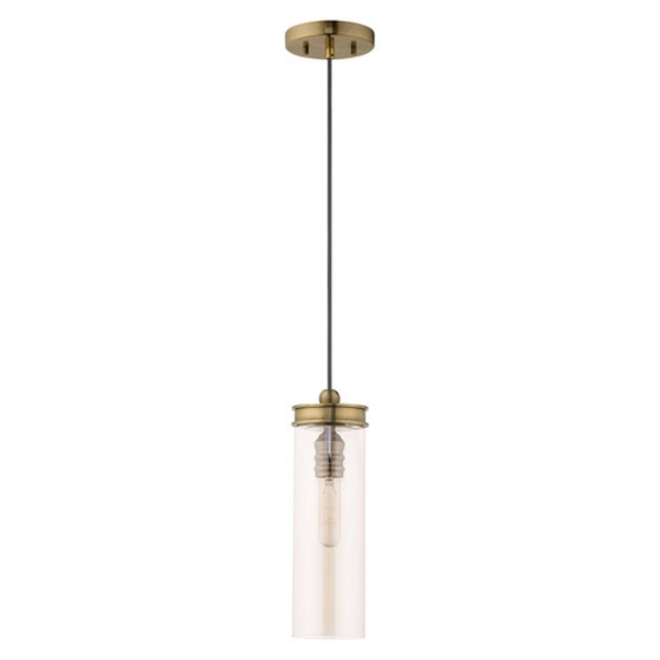 Art Glass Mini Pendants 1 Light Antique