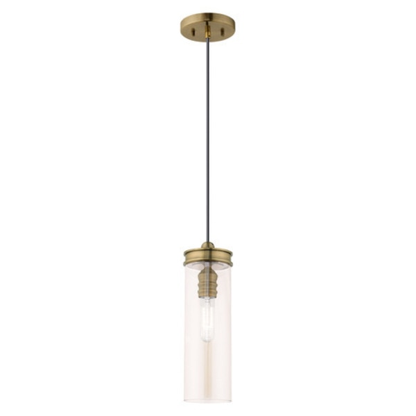 Art Glass Mini Pendants 1 Light Antique