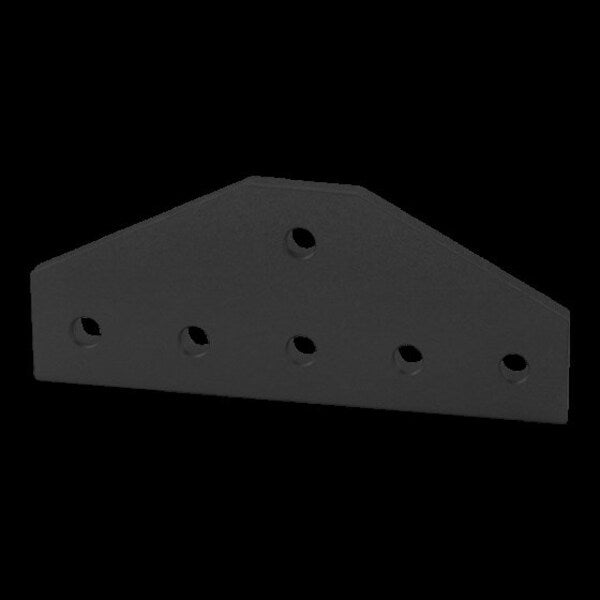 Black 10 S 6 Hole Tee Joining Plate