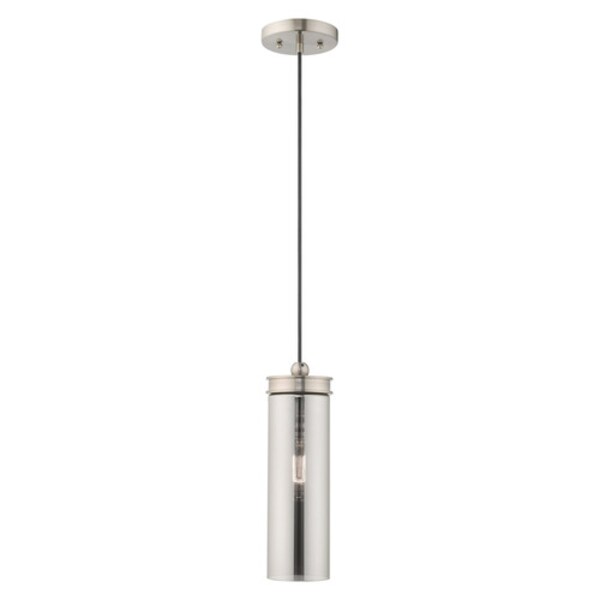 Art Glass Mini Pendants 1 Light Brushed