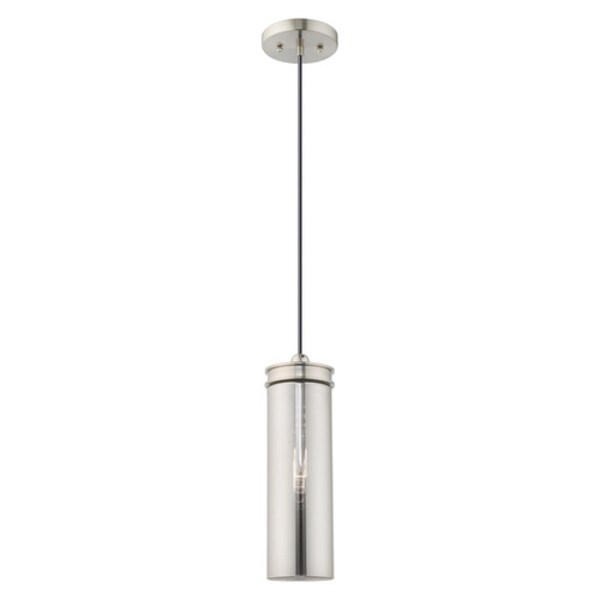 Art Glass Mini Pendants 1 Light Brushed