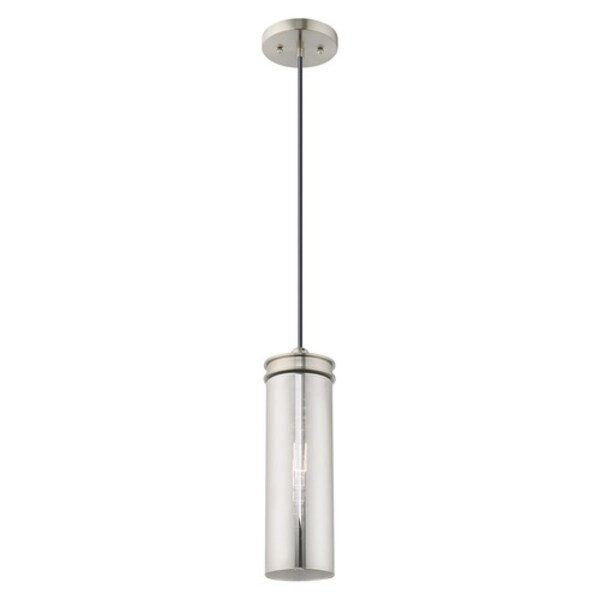 Art Glass Mini Pendants 1 Light Brushed