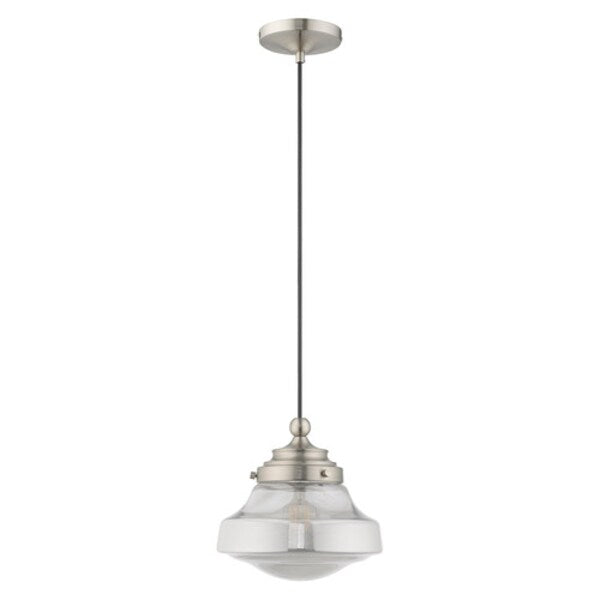 Art Glass Mini Pendants 1 Light Brushed