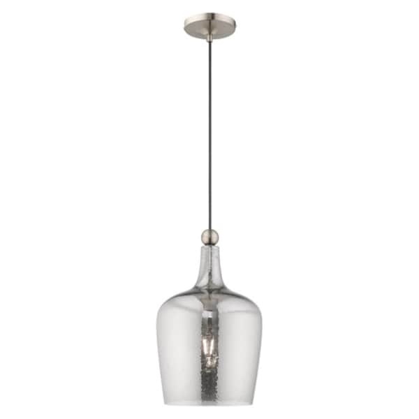 Art Glass Mini Pendants 1 Light Brushed