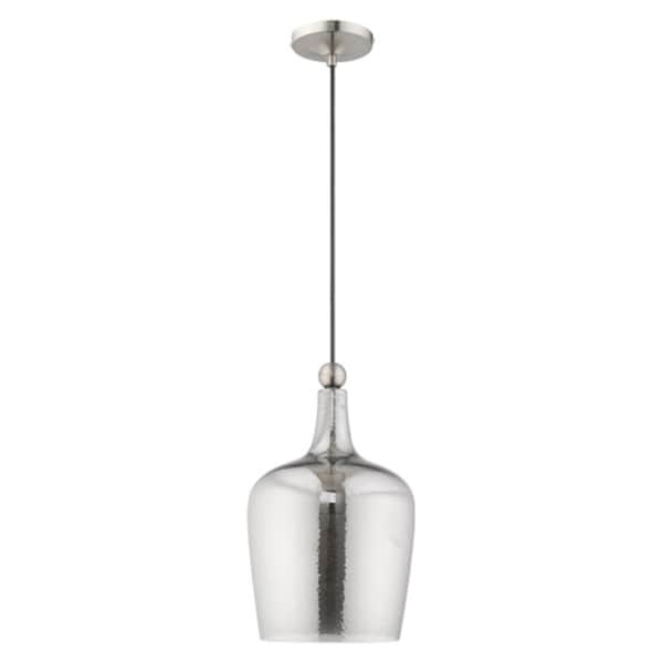 Art Glass Mini Pendants 1 Light Brushed