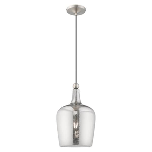 Art Glass Mini Pendants 1 Light Brushed