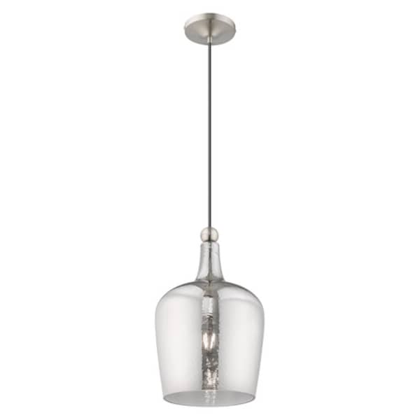 Art Glass Mini Pendants 1 Light Brushed