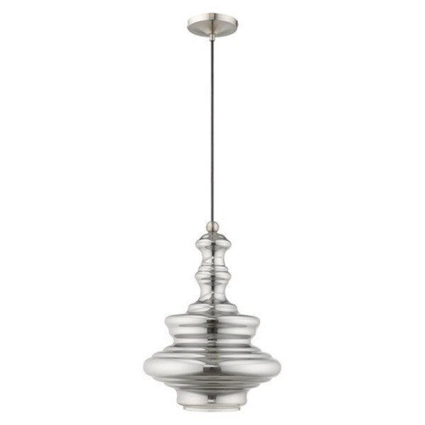 Art Glass Mini Pendants 1 Light Brushed