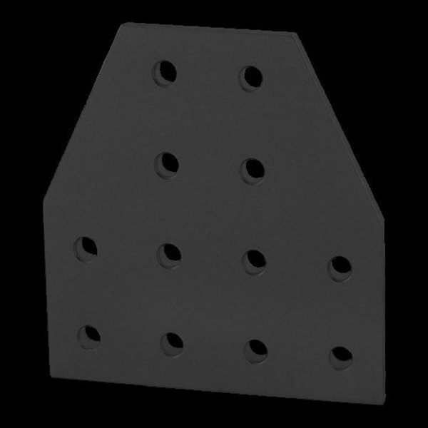 Black 10 S 12 Hole Tee Joining Plate