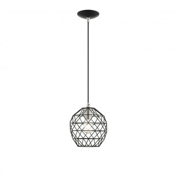 Black Pendant, 1 Light