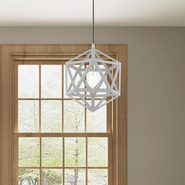 Geometric Shade Mini Pendants 1 Light Nordic Gray Mini Pendant